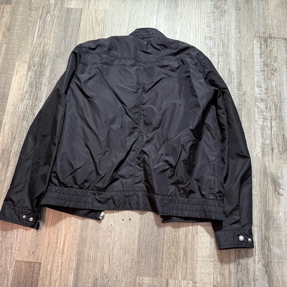 Stylish Men's Black Bomber Jacket Lightweight Windbreaker Hugo boss - Picture 6 of 6